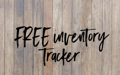 FREE Inventory Tracker