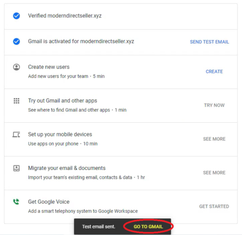 Set Up a Custom Email Address with Google Workspace - Modern Direct Seller