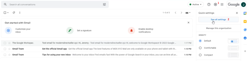 Set Up A Custom Email Address With Google Workspace - Modern Direct Seller