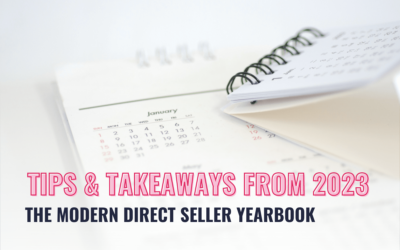 Tips & Takeaways From 2023: The Modern Direct Seller Yearbook
